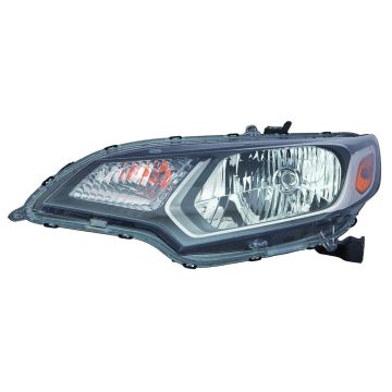 Headlight Assembly Composite Right CAPA for Honda Fit 2015-2017