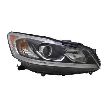 Headlight Assembly Composite Right Halogen w/DRL for Honda Accord Sedan Sport EX EX-L Sport Special Edition SE 2016-2017