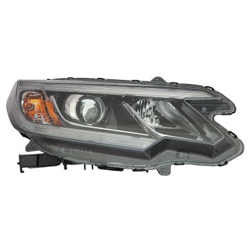 Headlight Assembly Composite Right CAPA for Honda CR-V Touring 2015-2016