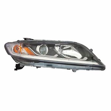 Headlight Assembly Composite Right Halogen CAPA for Honda Accord Coupe EX EX-L 2016-2017