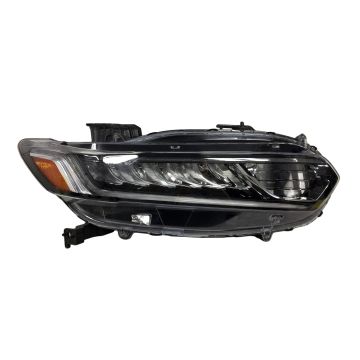 Headlight Assembly Composite Right Halogen High Beam for Honda Accord LX Sport Plus Sport EX EX-L Hybrid EX-L Hybrid EX Hybrid SE Sport SE 2018-2022
