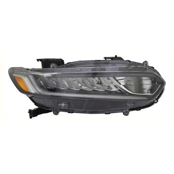 Headlight Assembly Composite Right Halogen High Beam CAPA for Honda Accord LX Sport Plus Sport EX EX-L Hybrid EX-L Hybrid EX Hybrid SE Sport SE 2018-2022