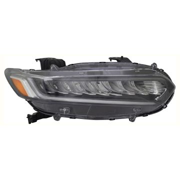 Headlight Assembly Composite Right LED High Beam CAPA for Honda Accord Touring 2018-2020