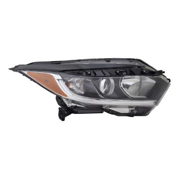 Headlight Assembly Composite Right Halogen CAPA for Honda HR-V LX Sport EX EX-L 2019-2022