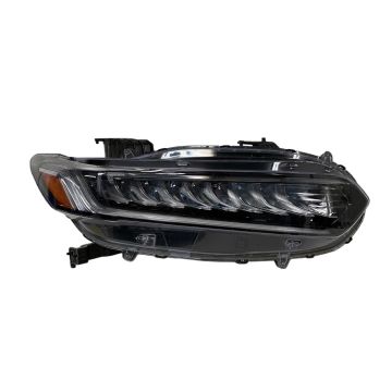 Headlight Assembly Composite Right LED High Beam CAPA for Honda Accord Hybrid EX-L Hybrid Touring Hybrid EX Hybrid 2018-2020