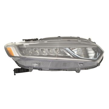 Headlight Assembly Composite Right Halogen LED Low Beam CAPA for Honda Accord Hybrid EX-L Hybrid Touring Hybrid EX Hybrid 2018-2020