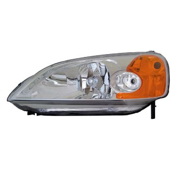 Headlight Lens Housing Left for Honda Civic Coupe 2001-2003