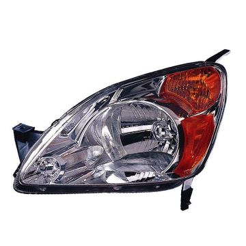 Headlight Lens Housing Left CAPA for Honda CR-V 2002-2004