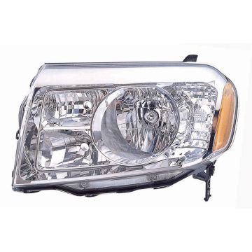 Headlight Lens Housing Left CAPA for Honda Pilot 2009-2011
