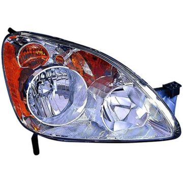 Headlight Lens Housing Right CAPA for Honda CR-V 2005-2006