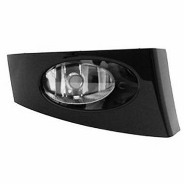 Fog Light Assembly Right Nighthawk Black Factory Installed for Honda Fit 2007-2008