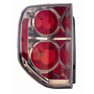 Tail Light Assembly Left w/o Bulbs & Sockets CAPA for Honda Pilot 2006-2008