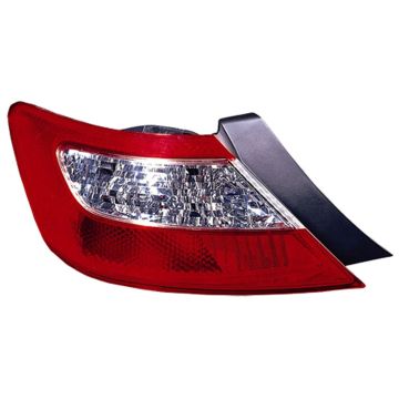 Tail Light Assembly Left for Honda Civic Coupe 2006-2008