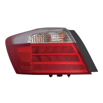 Tail Light Assembly Left Outer CAPA for Honda Accord EX-L Touring 2013-2015
