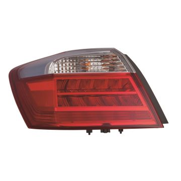 Tail Light Assembly Left Outer CAPA for Honda Accord Plug-In Hybrid EX-L Hybrid Touring Hybrid 2014-2015