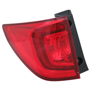 Tail Light Assembly Left Outer CAPA for Honda Pilot 2016-2018