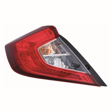 Tail Light Assembly Left Outer CAPA for Honda Civic Sedan 2016-2021