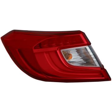 Tail Light Assembly Left Outer for Honda Accord Sedan 2018-2022