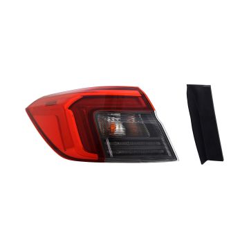 Tail Light Assembly Left Outer CAPA for Honda Civic Sedan 2022-2024