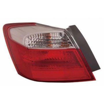 Tail Light Assembly Right Outer for Honda Accord LX Sport EX 2013-2015