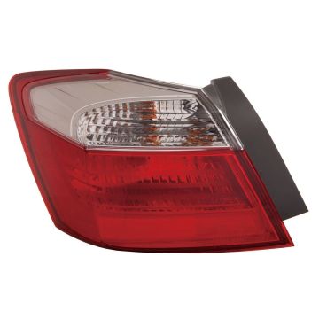 Tail Light Assembly Right Outer CAPA for Honda Accord LX Sport EX 2013-2015