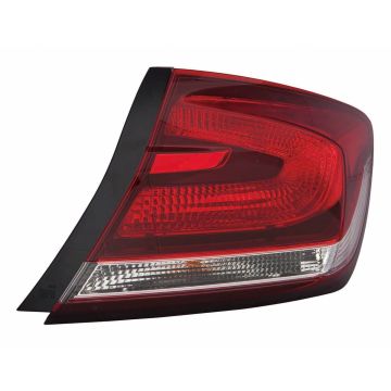 Tail Light Assembly Right Outer CAPA for Honda Civic Sedan 2013-2015