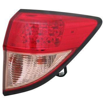 Tail Light Assembly Right Outer Includes Harness/Bulb/Socket CAPA for Honda HR-V 2016-2018