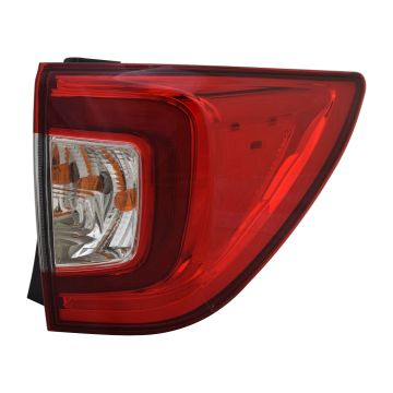 Tail Light Assembly Right Outer LED CAPA for Honda Pilot 2019-2022