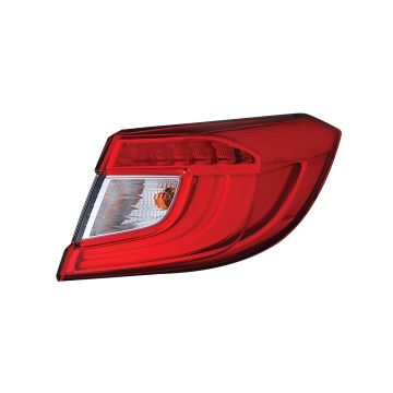 Tail Light Assembly Right Outer CAPA for Honda Accord Hybrid EX-L Hybrid Touring Hybrid EX Hybrid 2018-2020