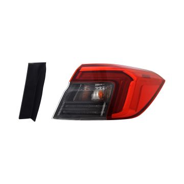 Tail Light Assembly Right Outer CAPA for Honda Civic Sedan 2022-2024