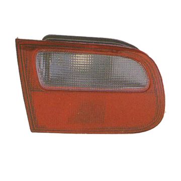 Tail Light Housing Right Liftgate Mounted Includes Lens for Honda Civic Hatchback 1992-1995