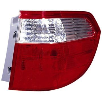 Tail Light Housing Right Body Mounted Includes Lens for Honda Odyssey 2005-2007