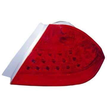 Tail Light Housing Right Includes Lens for Honda Accord Sedan 2006-2007