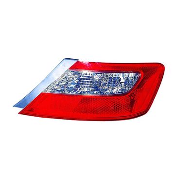 Tail Light Housing Right Includes Lens CAPA for Honda Civic Coupe 2009-2011