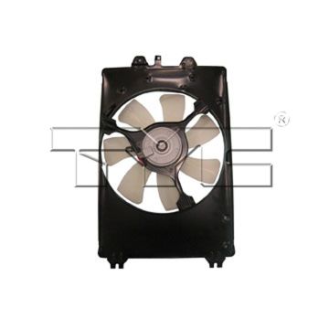 A/C Condenser Fan Assembly Motor/Blade/Shroud Assy for Honda Pilot 2009-2015