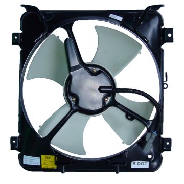 A/C Condenser Fan Assembly Includes Motor/Blade/Shroud for Honda Civic 1996-1998