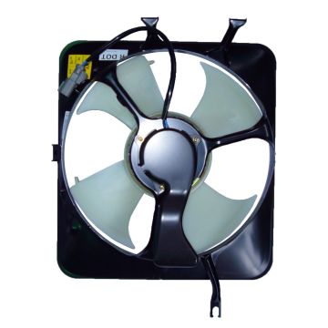 A/C Condenser Fan Assembly Includes Motor/Blade/Shroud for Honda CR-V 1999-2001