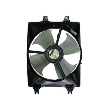 A/C Condenser Fan Assembly Includes Motor/Blade/Shroud for Honda Odyssey 1999-2003