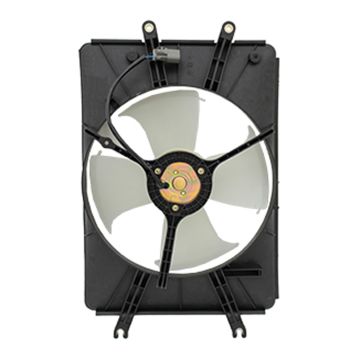 A/C Condenser Fan Assembly Motor/Blade/Shroud Assembly for Acura MDX Honda Pilot