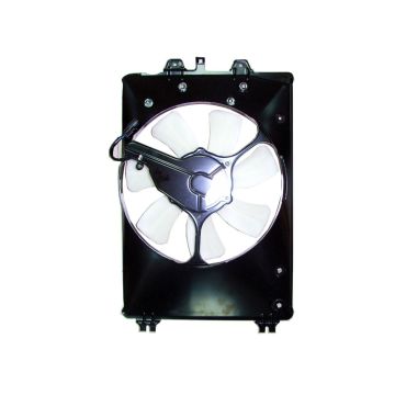 A/C Condenser Fan Assembly Motor/Blade/Shroud Assembly for Honda Pilot 2009-2015