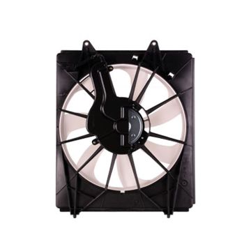 A/C Condenser Fan Assembly Motor/Blade/Shroud Assy for Honda Odyssey 2011-2017