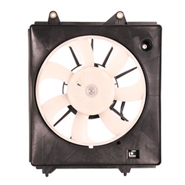 A/C Condenser Fan Assembly Motor/Blade/Shroud Assy for Honda Fit 2015-2020