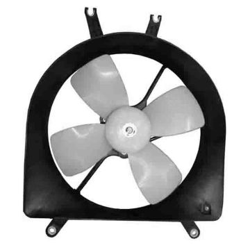 Engine Cooling Fan Assembly Includes Motor/Blade/Shroud for Honda Civic 1992-1997