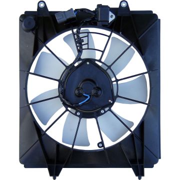 A/C Condenser Fan Assembly Motor/Blade/Shroud Assembly for Honda CR-V 2007-2009