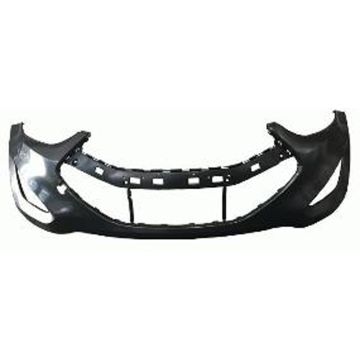 Bumper Cover Front Primed for Hyundai Elantra Coupe Coupe 2013-2014
