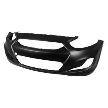 Bumper Cover Front Primed for Hyundai Accent 2014-2017
