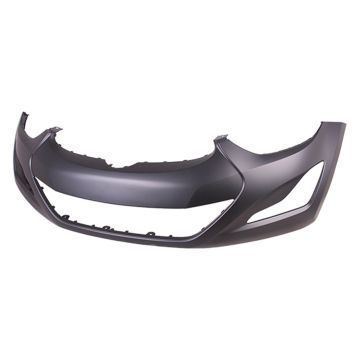 Bumper Cover Front Primed USA Built CAPA for Hyundai Elantra Sedan 2014-2016