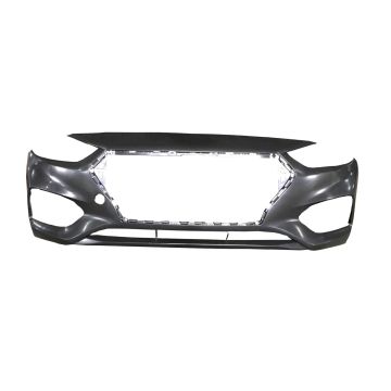 Bumper Cover Front Primed for Hyundai Accent Sedan Hatchback 2018-2022