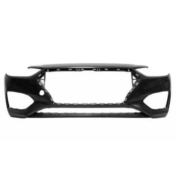 Bumper Cover Front Primed CAPA for Hyundai Accent Sedan Hatchback 2018-2022