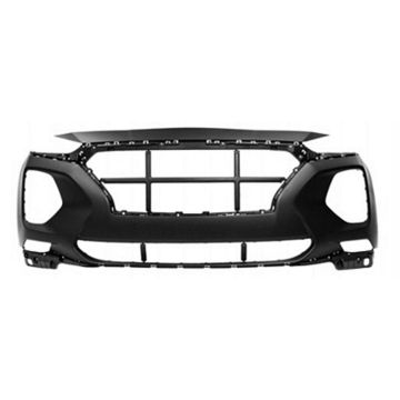 Bumper Cover Front Primed for Hyundai Santa Fe 2019-2020